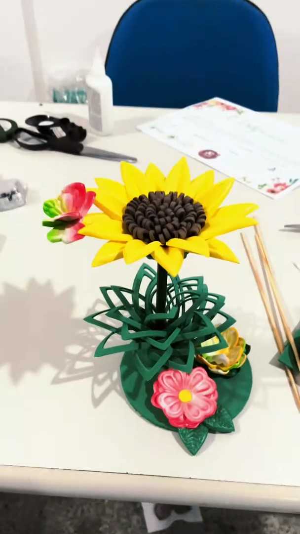 Camacã: Prefeitura ofereceu Curso de Flores Artificiais

